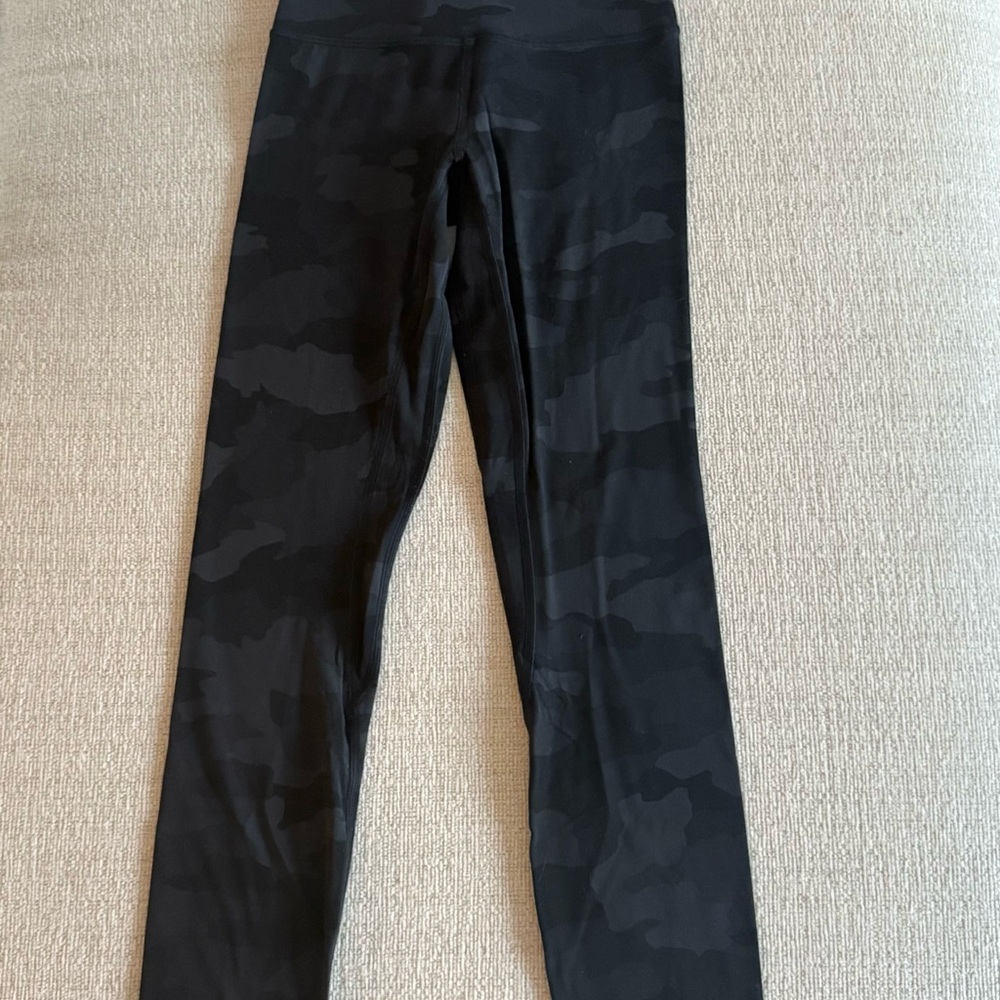 lululemon athletica Align Black Camo Leggings